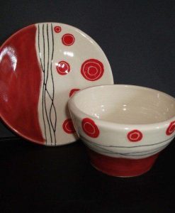 نقاشی روی سفال