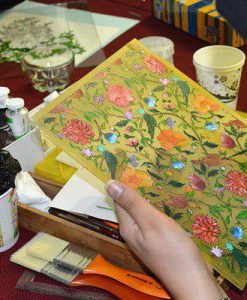 نقاشی پشت شیشه