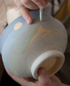 نقاشی زیر لعاب