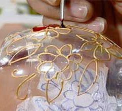 نقاشی روی شیشه