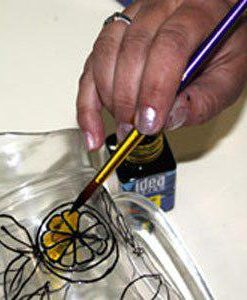 نقاشی روی شیشه